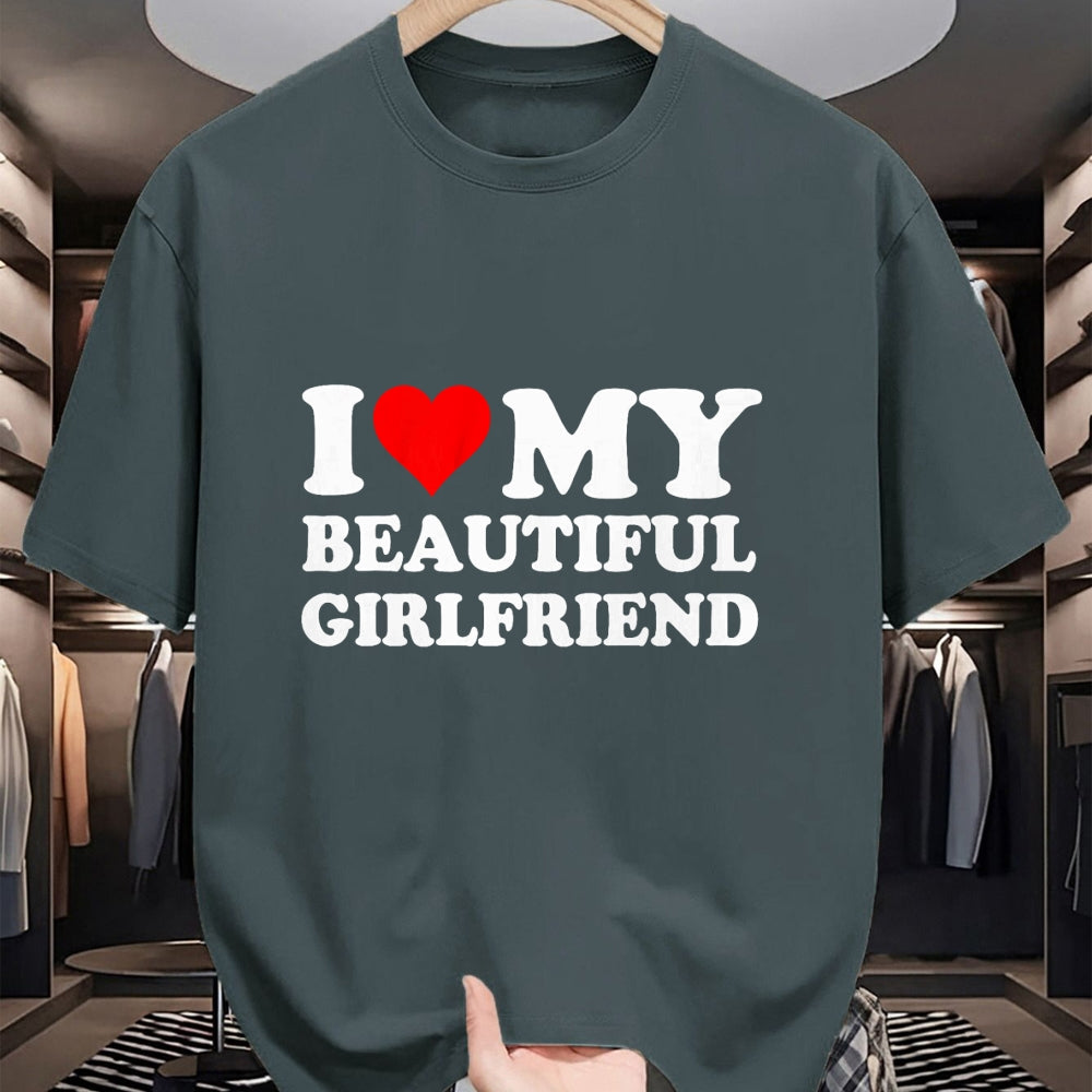 Best Wife Shirt, Wife and Husband Unisex T-Shirt/Hoodie/Sweatshirt HLT00 - I Love My Beautiful Girlfriend Shirt I Love My Girlfriend T-Shirt