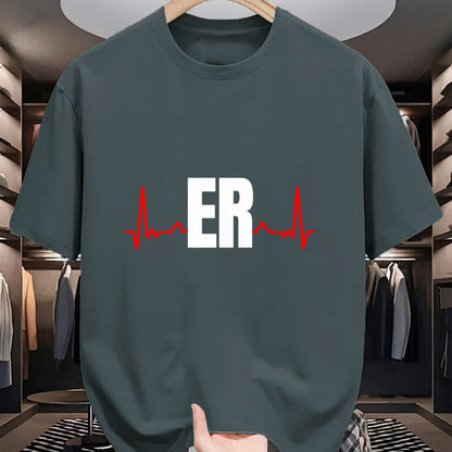 Funny Nurse Shirt, Nurse Unisex T-Shirt/Hoodie/Sweatshirt HLT00 -Emergency Medicine Emergency room Nurse ER Heartbeat T-Shirt