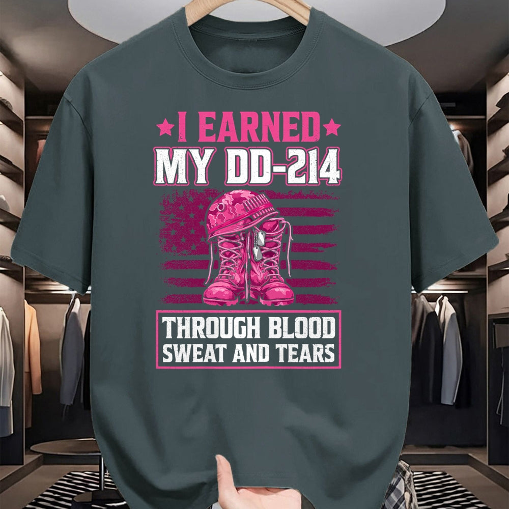 Proud Veteran Shirt, Funny Veteran UnisexT-Shirt/Hoodie/Sweatshirt HLT00 - Female Veteran T-Shirt