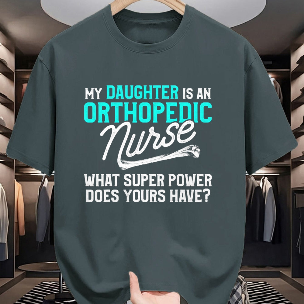 Funny Nurse Shirt, Nurse Unisex T-Shirt/Hoodie/Sweatshirt HLT00 - Orthopedic Nurse Daughter Ortho Nursing RN T-Shirt