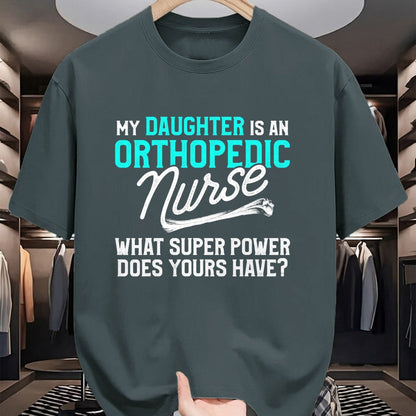 Funny Nurse Shirt, Nurse Unisex T-Shirt/Hoodie/Sweatshirt HLT00 - Orthopedic Nurse Daughter Ortho Nursing RN T-Shirt