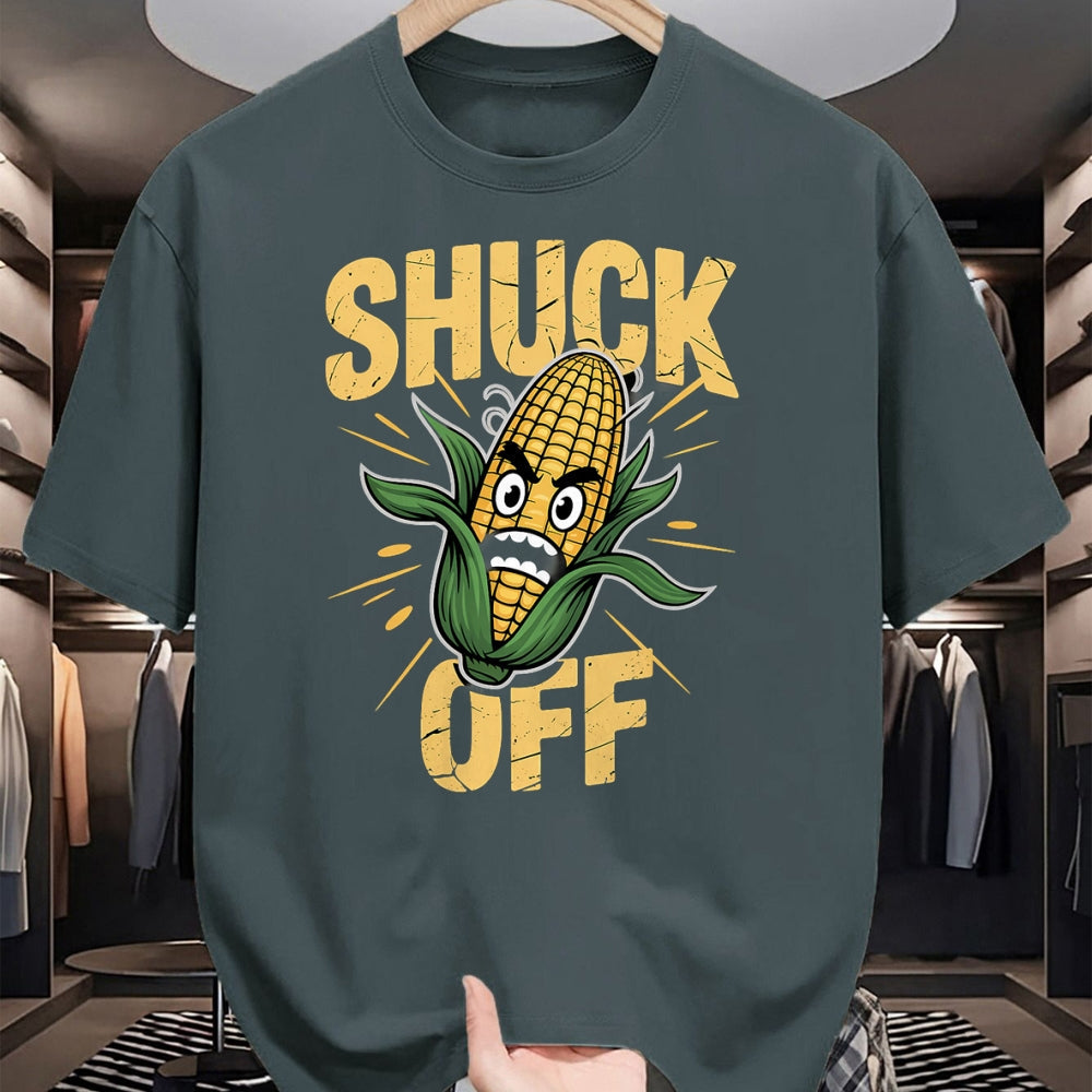 Best Farmer Life Shirt, Funny Farmer UnisexT-Shirt/Hoodie/Sweatshirt HLT00 - Shuck Off Corn Farmer T-Shirt