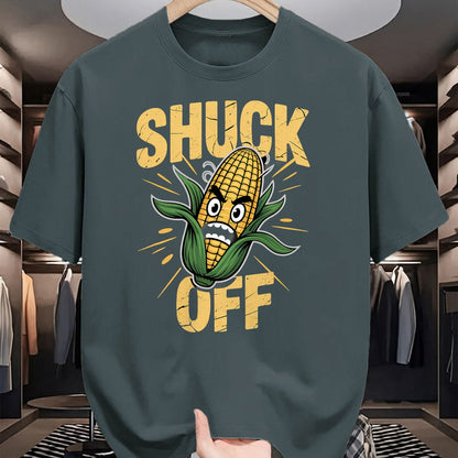 Best Farmer Life Shirt, Funny Farmer UnisexT-Shirt/Hoodie/Sweatshirt HLT00 - Shuck Off Corn Farmer T-Shirt