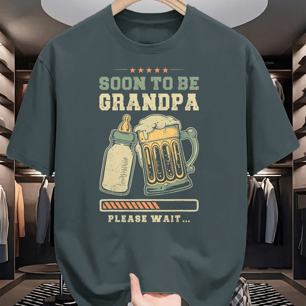 Best Grandpa Shirt, Proud Grandpa Unisex T-Shirt/Hoodie/Sweatshirt HLT00 - Soon To Be Grandpa, Baby Announcement, Expecting Grandfather T-Shirt