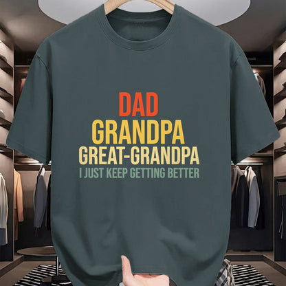 Best Grandpa Shirt, Proud Grandpa Unisex T-Shirt/Hoodie/Sweatshirt HLT00 - Funny Great Grandpa for Fathers Day T-Shirt (1)