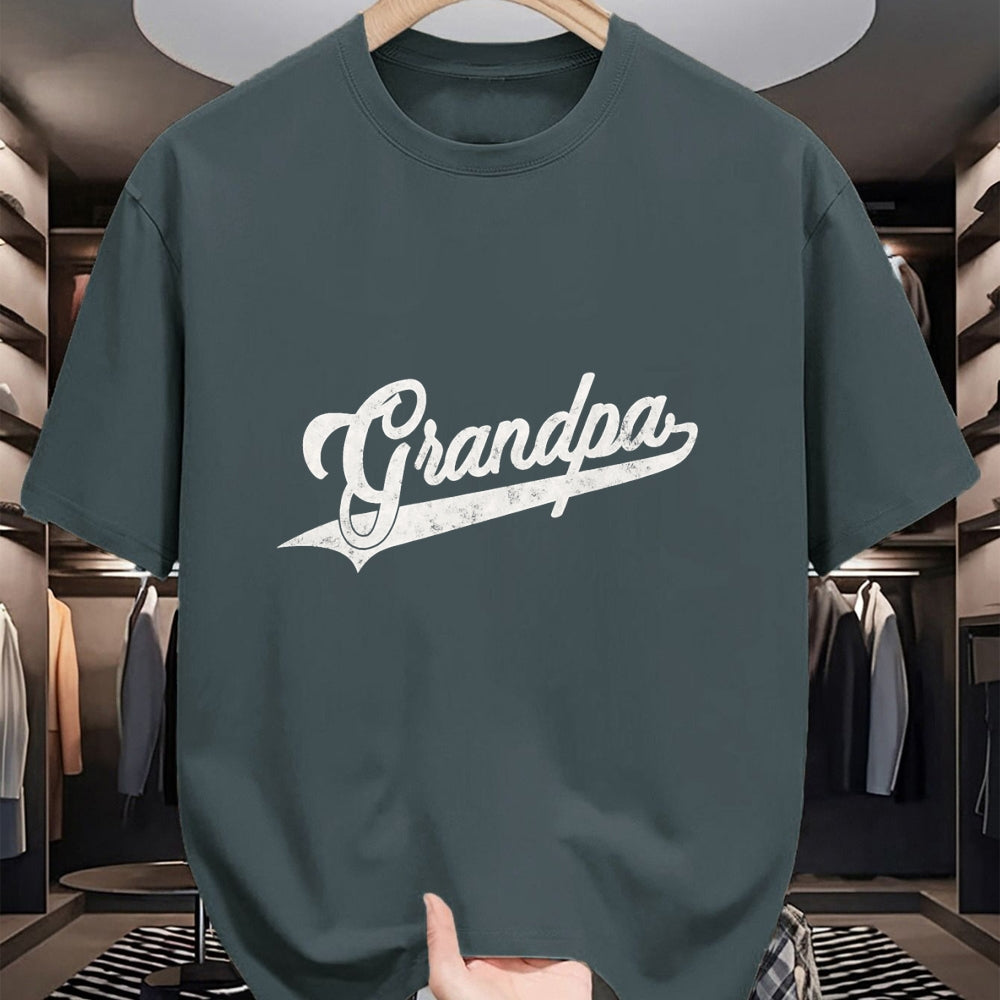 Best Grandpa Shirt, Proud Grandpa Unisex T-Shirt/Hoodie/Sweatshirt HLT00 - Grandpa Vintage Retro Style Father’s day For G-pa Grandpa T-Shirt