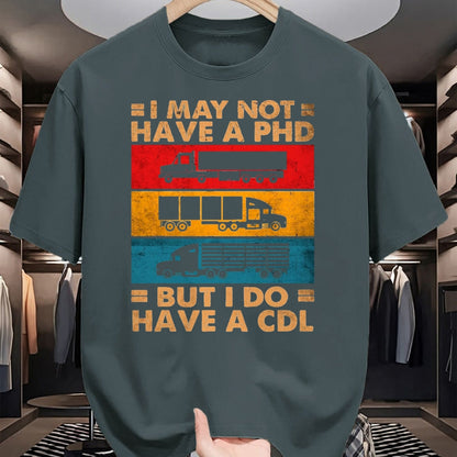 Best Truck Driver Life Shirt, Funny Trucker UnisexT-Shirt/Hoodie/Sweatshirt HLT00 - Funny Trucker Art for Men Women Truck Driver Trucking Retro T-Shirt, Men, Black, X-Large