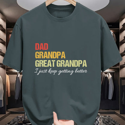 Best Grandpa Shirt, Proud Grandpa Unisex T-Shirt/Hoodie/Sweatshirt HLT00 - Fathers Day From Wife son kids Dad Grandpa Great Grandpa T-Shirt