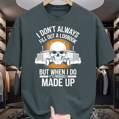 Best Truck Driver Life Shirt, Funny Trucker UnisexT-Shirt/Hoodie/Sweatshirt HLT00 - Best Truck Driver Art for Men Dad Women Trucking CDL Trucker T-Shirt (7)