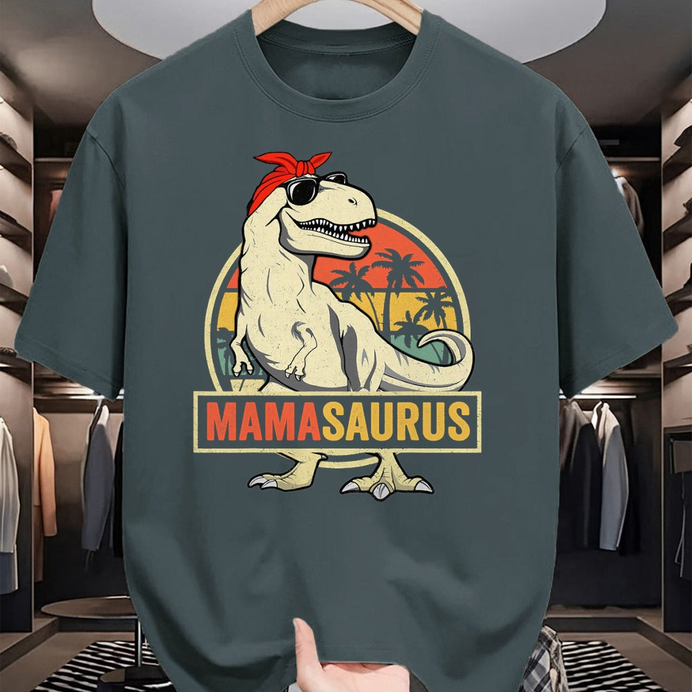 Best Dinosaur Lover Shirt, Funny Dinosaur UnisexT-Shirt/Hoodie/Sweatshirt HLT00 - Mamasaurus T rex Dinosaur Funny Mom Mommy T-Shirt