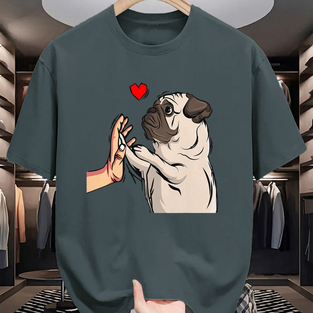 Dog Love Shirt, Dog Lover Gift T-Shirt/Hoodie/Sweatshirt HLT00 - Pug Love Funny Dog Lover Owner Girls Gift T-Shirt