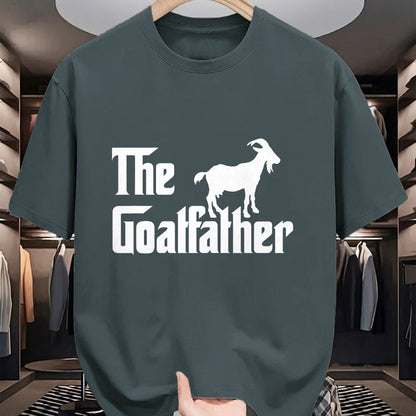 Best Farmer Life Shirt, Funny Farmer UnisexT-Shirt/Hoodie/Sweatshirt HLT00 - The Goatfather Funny Goat Father Lover T-Shirt Gift T-Shirt