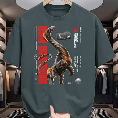 Best Dinosaur Lover Shirt, Funny Dinosaur UnisexT-Shirt/Hoodie/Sweatshirt HLT00 - Jurassic World Rebirth Titanosaurus DNA Division T-Shirt