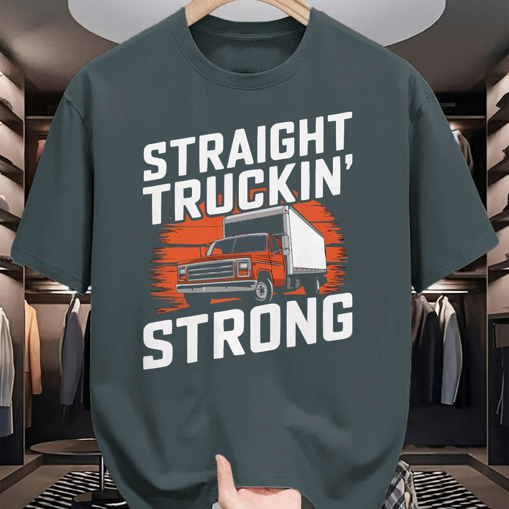 Best Truck Driver Life Shirt, Funny Trucker UnisexT-Shirt/Hoodie/Sweatshirt HLT00 - Box Truck Driving Truck Driver Proud Trucker T-Shirt (2)