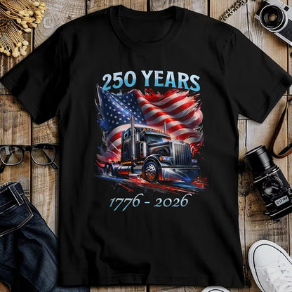 Best Truck Driver Life Shirt, Funny Trucker UnisexT-Shirt/Hoodie/Sweatshirt HLT00 - American Flag Semi Truck Patriotic Trucker Patriotism T-Shirt