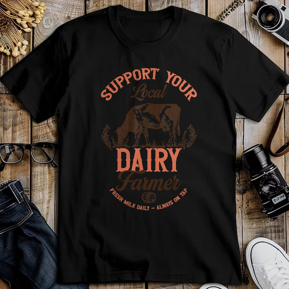 Best Farmer Life Shirt, Funny Farmer UnisexT-Shirt/Hoodie/Sweatshirt HLT00 - Funny Breast Feeding Moms Saying New Moms Breastmilk On Tap T-Shirt