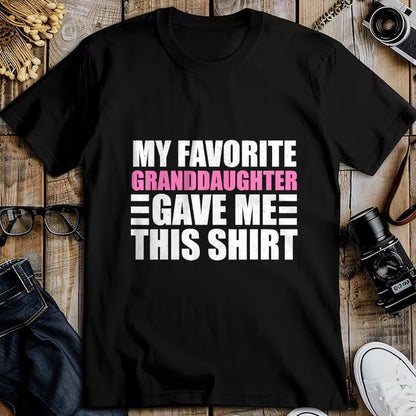 Best Grandpa Shirt, Proud Grandpa Unisex T-Shirt/Hoodie/Sweatshirt HLT00 - Funny Grandpa Art From Granddaughter For Men Grandfather T-Shirt
