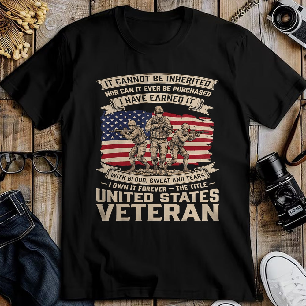 Proud Veteran Shirt, Funny Veteran UnisexT-Shirt/Hoodie/Sweatshirt HLT00 - Proud US Veteran Patriotic American Veterans Day T-Shirt