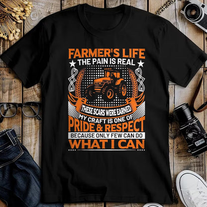 Best Farmer Life Shirt, Funny Farmer UnisexT-Shirt/Hoodie/Sweatshirt HLT00 - Funny Farmer’s Life Tractors Planting Crops Men Women T-Shirt, Men, Black, XX-Large