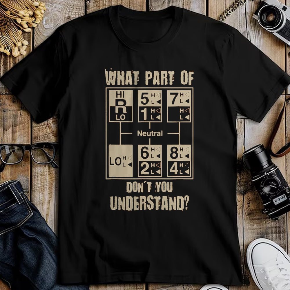 Best Truck Driver Life Shirt, Funny Trucker UnisexT-Shirt/Hoodie/Sweatshirt HLT00 - Funny Truck Driver Shirt, 18 Speed Gear T-Shirt, Men, Dark Heather Grey, XX-Large