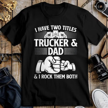 Best Truck Driver Life Shirt, Funny Trucker UnisexT-Shirt/Hoodie/Sweatshirt HLT00 - Funny Truck Driver Art Dad Trucker Men Truck Driving Lover T-Shirt, Men, Black, 3X-Large