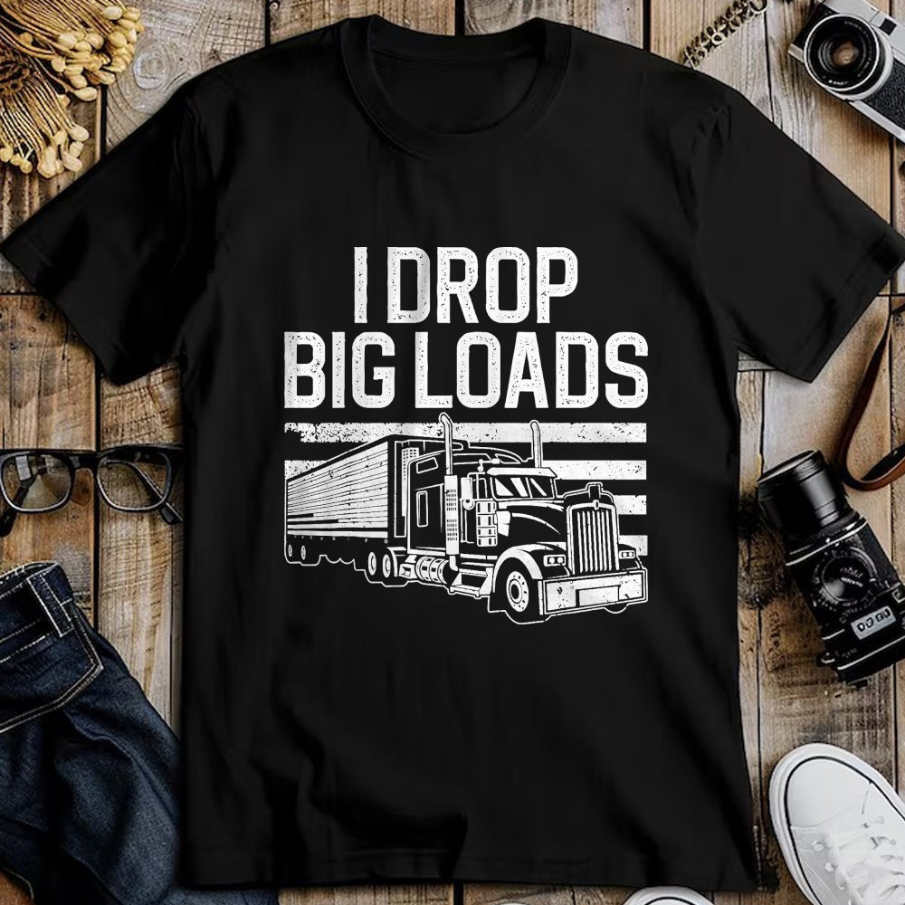 Best Truck Driver Life Shirt, Funny Trucker UnisexT-Shirt/Hoodie/Sweatshirt HLT00 - Funny Trucker Design for Men Women Semi Truck Driver Lover T-Shirt, Men, Black, 3X-Large (1)