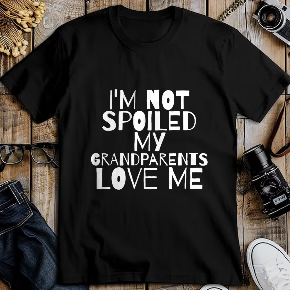 Best Wife Shirt, Wife and Husband Unisex T-Shirt/Hoodie/Sweatshirt HLT00 - Im Not Spoiled My Grandparents Love Me child mamaw T Shirt T-Shirt