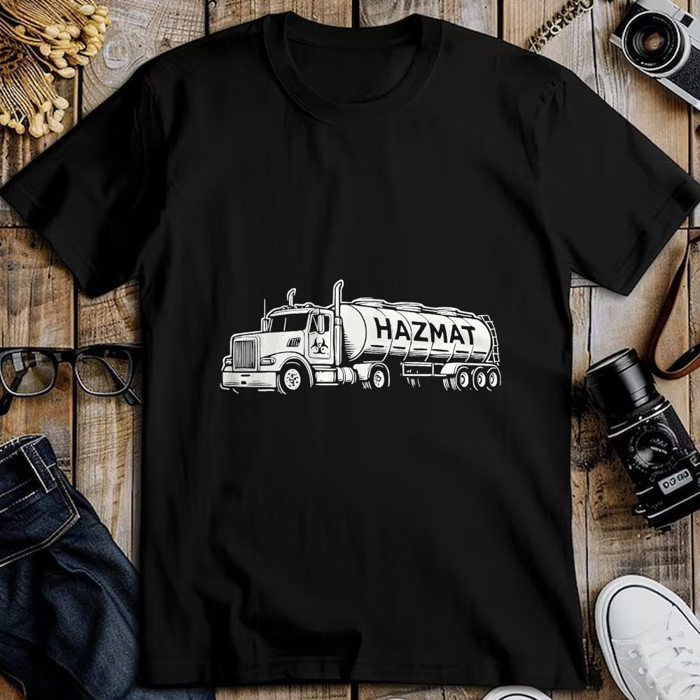 Best Truck Driver Life Shirt, Funny Trucker UnisexT-Shirt/Hoodie/Sweatshirt HLT00 - Hazmat Tanker Truck T-Shirt