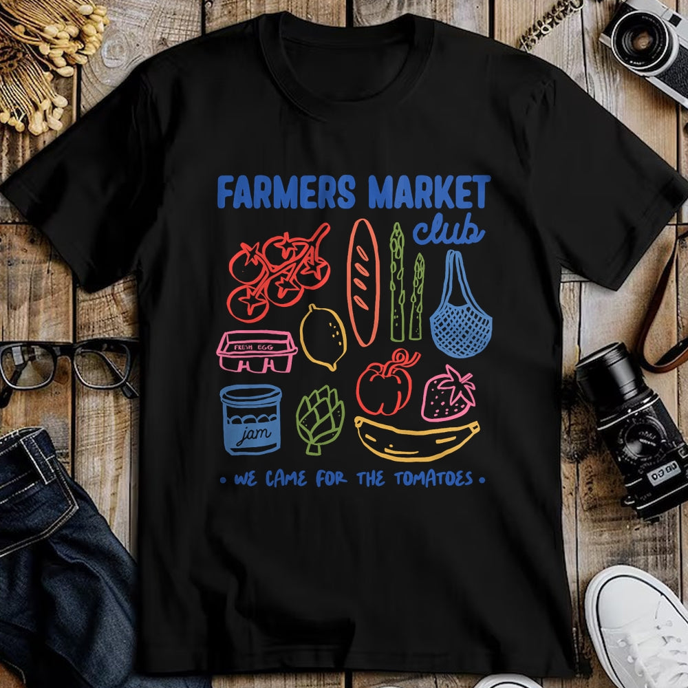 Best Farmer Life Shirt, Funny Farmer UnisexT-Shirt/Hoodie/Sweatshirt HLT00 - Farmers Market Club Fresh Veggies Foodie Cottagecore T-Shirt