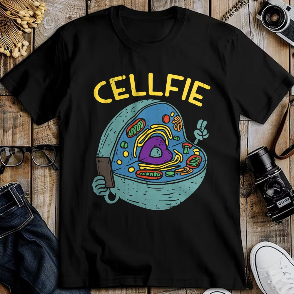 Best Teacher Shirt, Funny Teacher UnisexT-Shirt/Hoodie/Sweatshirt HLT00 - Cell Fie Funny Science Biology Teacher T Shirt T-Shirt