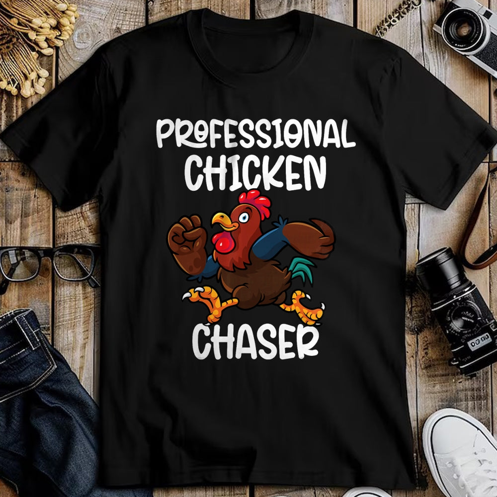 Best Farmer Life Shirt, Funny Farmer UnisexT-Shirt/Hoodie/Sweatshirt HLT00 - Professional Chicken Chaser Funny Farm Farmer Kids Running T-Shirt
