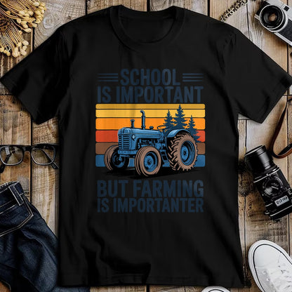 Best Farmer Life Shirt, Funny Farmer UnisexT-Shirt/Hoodie/Sweatshirt HLT00 - Farm Shirt But Farming is Importanter Farmer Tractor Farming T-Shirt