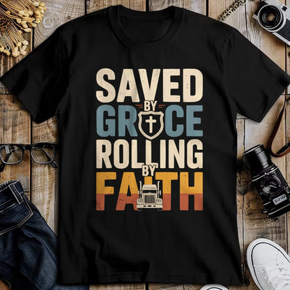 Best Truck Driver Life Shirt, Funny Trucker UnisexT-Shirt/Hoodie/Sweatshirt HLT00 - Christian Trucker Jesus Christ 18 Wheeler Truck Driver T-Shirt