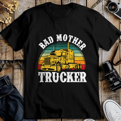 Best Truck Driver Life Shirt, Funny Trucker UnisexT-Shirt/Hoodie/Sweatshirt HLT00 - Funny Trucker Design for Men Big Rig Trucker Truck Driver T-Shirt (2)