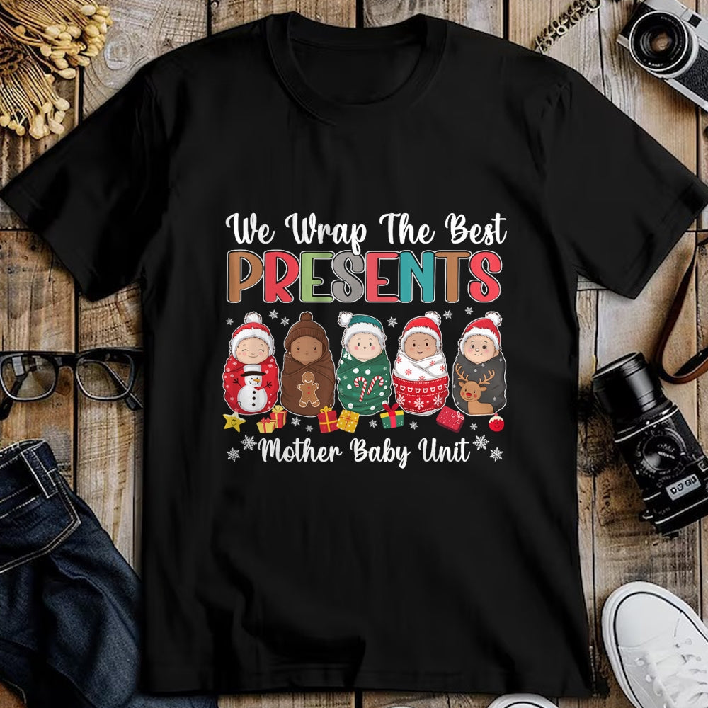 Funny Nurse Shirt, Nurse Unisex T-Shirt/Hoodie/Sweatshirt HLT00 - Mother Baby Nurse Christmas Mom Baby Nursing Groovy T-Shirt