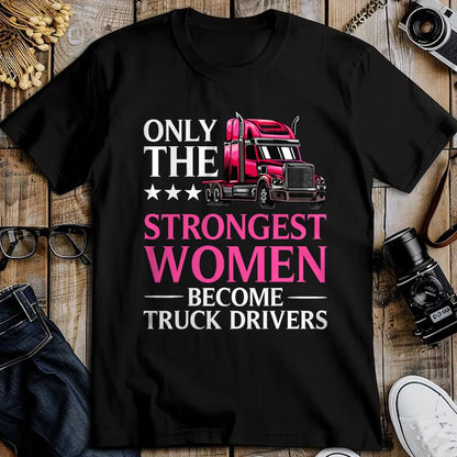 Best Truck Driver Life Shirt, Funny Trucker UnisexT-Shirt/Hoodie/Sweatshirt HLT00 - Funny Female Truck Driver Design for Women Girls Trucking T-Shirt
