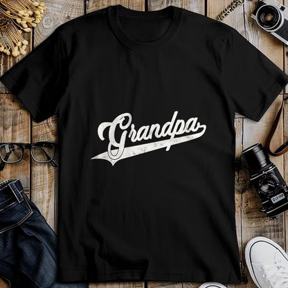 Best Grandpa Shirt, Proud Grandpa Unisex T-Shirt/Hoodie/Sweatshirt HLT00 - Grandpa Vintage Retro Style Father’s day For G-pa Grandpa T-Shirt