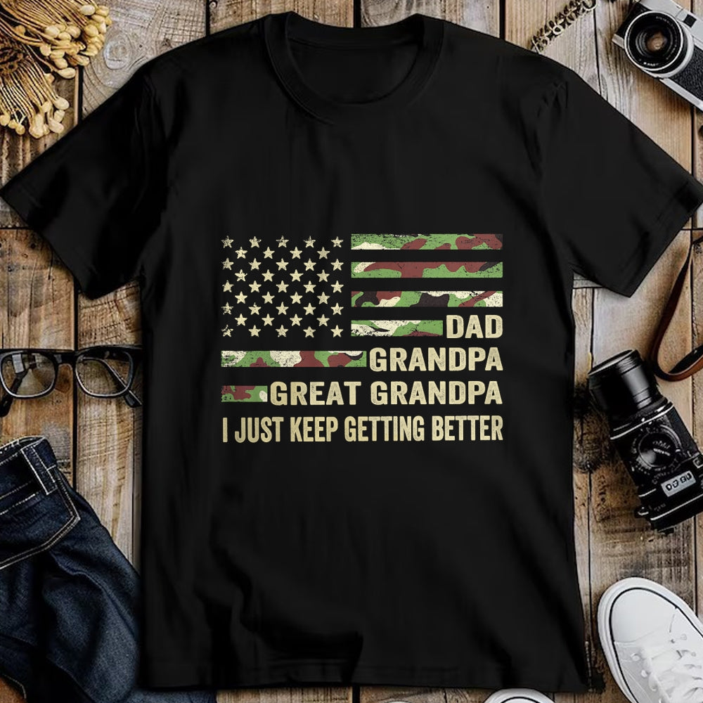 Best Grandpa Shirt, Proud Grandpa Unisex T-Shirt/Hoodie/Sweatshirt HLT00 -Fathers Day Gift from Grandkids Dad Grandpa Great Grandpa T-Shirt