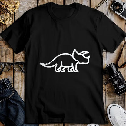 Best Dinosaur Lover Shirt, Funny Dinosaur UnisexT-Shirt/Hoodie/Sweatshirt HLT00 - Triceratops Howling to The Moon Meme Funny 90_s Dinosaur T-Shirt