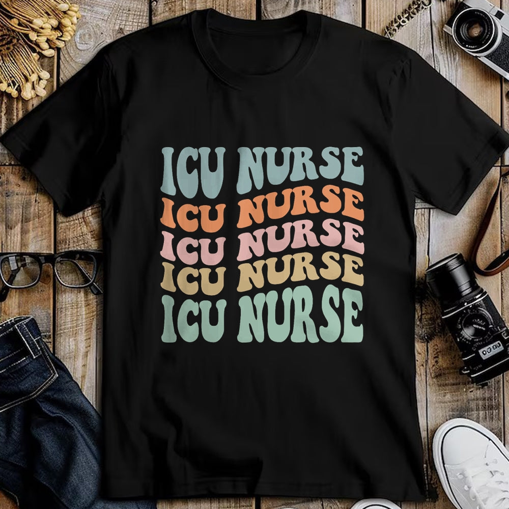 Funny Nurse Shirt, Nurse Unisex T-Shirt/Hoodie/Sweatshirt HLT00 - ICU Nurse Intensive Care Unit Nurse Nursing Critical Care T-Shirt
