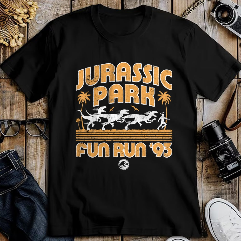 Best Dinosaur Lover Shirt, Funny Dinosaur UnisexT-Shirt/Hoodie/Sweatshirt HLT00 - Jurassic Park Fun Run _93 T-Shirt