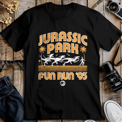 Best Dinosaur Lover Shirt, Funny Dinosaur UnisexT-Shirt/Hoodie/Sweatshirt HLT00 - Jurassic Park Fun Run _93 T-Shirt
