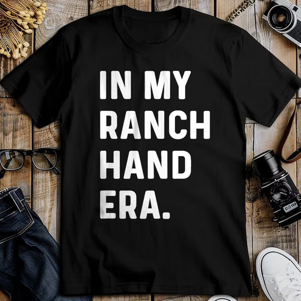 Best Farmer Life Shirt, Funny Farmer UnisexT-Shirt/Hoodie/Sweatshirt HLT00 - In My Ranch Hand Era - Farm Farmer Funny Farming T-Shirt