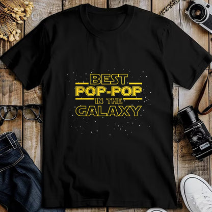 Best Grandpa Shirt, Proud Grandpa Unisex T-Shirt/Hoodie/Sweatshirt HLT00 - Grandpa Pop-Pop Shirt Gift, Best Pop-Pop in the Galaxy T-Shirt