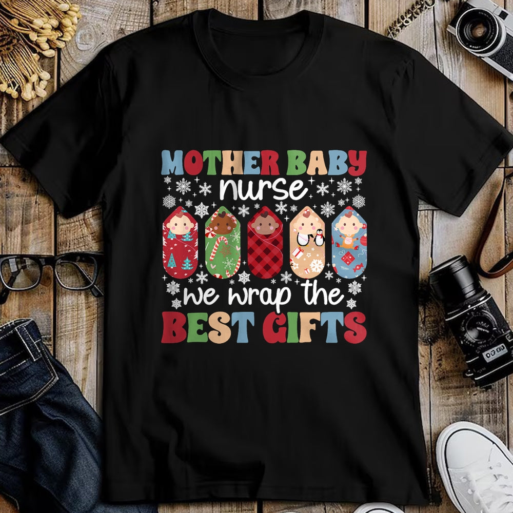 Funny Nurse Shirt, Nurse Unisex T-Shirt/Hoodie/Sweatshirt HLT00 - Christmas Mother Baby Nurse Xmas Party Mom Baby Nurse T-Shirt
