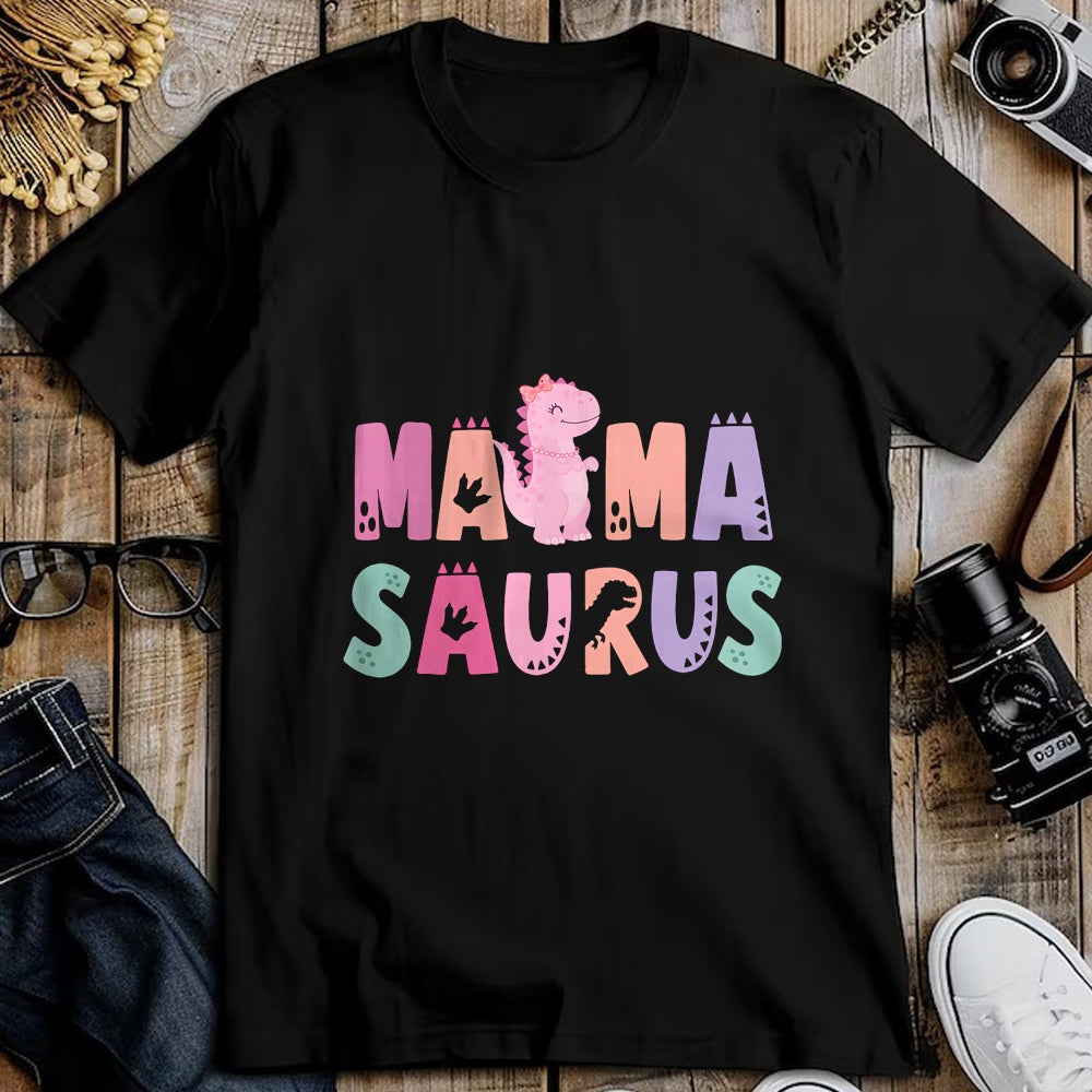 Best Dinosaur Lover Shirt, Funny Dinosaur UnisexT-Shirt/Hoodie/Sweatshirt HLT00 - Mama Saurus Mom Dinosaur Three Rex Birthday Boy Girl T-Shirt