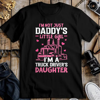 Best Truck Driver Life Shirt, Funny Trucker UnisexT-Shirt/Hoodie/Sweatshirt HLT00 - I'm A Truck Driver's Daughter Trucker Girl T-Shirt
