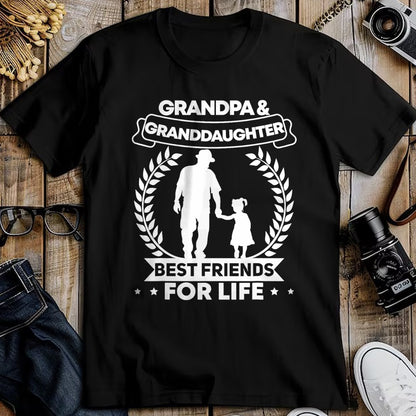 Best Grandpa Shirt, Proud Grandpa Unisex T-Shirt/Hoodie/Sweatshirt HLT00 - Grandfather Granddaughter Grandpa and Granddaughter Matching T-Shirt