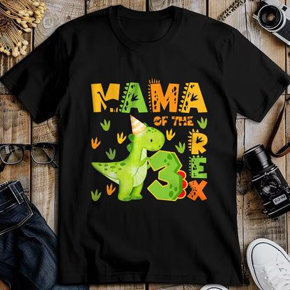 Best Dinosaur Lover Shirt, Funny Dinosaur UnisexT-Shirt/Hoodie/Sweatshirt HLT00 - Mama of The Three Rex 3rd Birthday Boy Dinosaur T-Rex T-Shirt