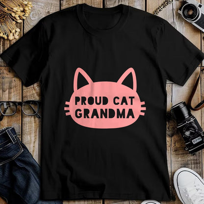 Cat Love Shirt, Funny Cat Lover Gift UnisexT-Shirt/Hoodie/Sweatshirt HLT00 - Proud Cat Grandma My Grandkitty Loves Me Cats Kittens Nana T-Shirt for Women